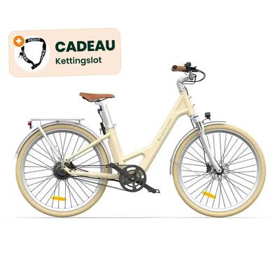 Air 28 pro - elektrische fiets - 28 inch - 250w - riemaandrijving - beige