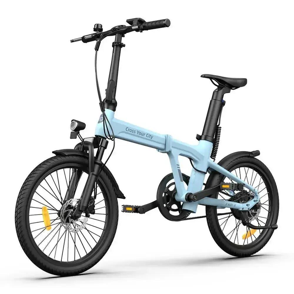 Air 20S - Bici elettrica pieghevole - 20 pollici - 250W - 18 kg - Blu 4/5
