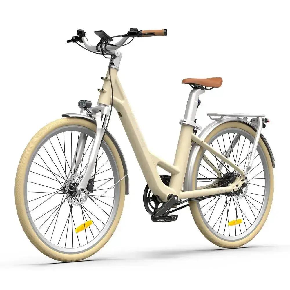 Air 28 Pro - Elektrische fiets - 28 inch - 250W - riemaandrijving - Beige 4/5