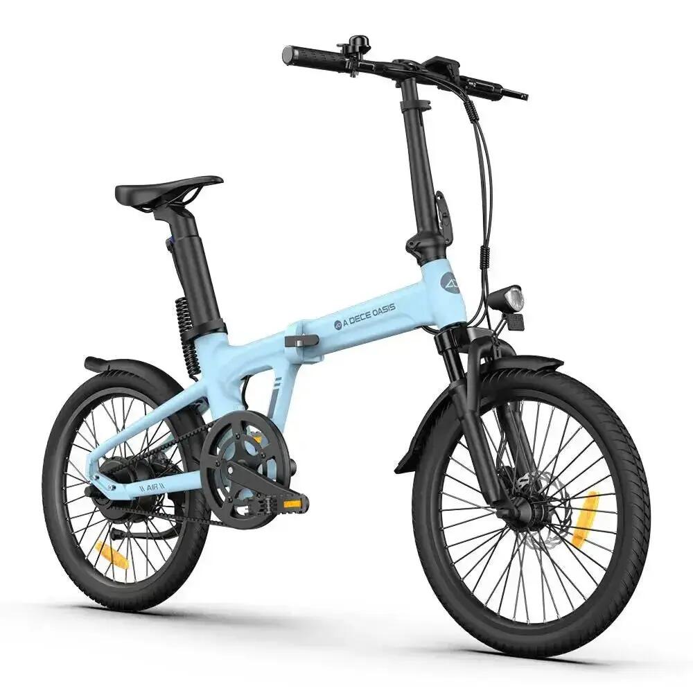 Air 20S - Bici elettrica pieghevole - 20 pollici - 250W - 18 kg - Blu 3/5