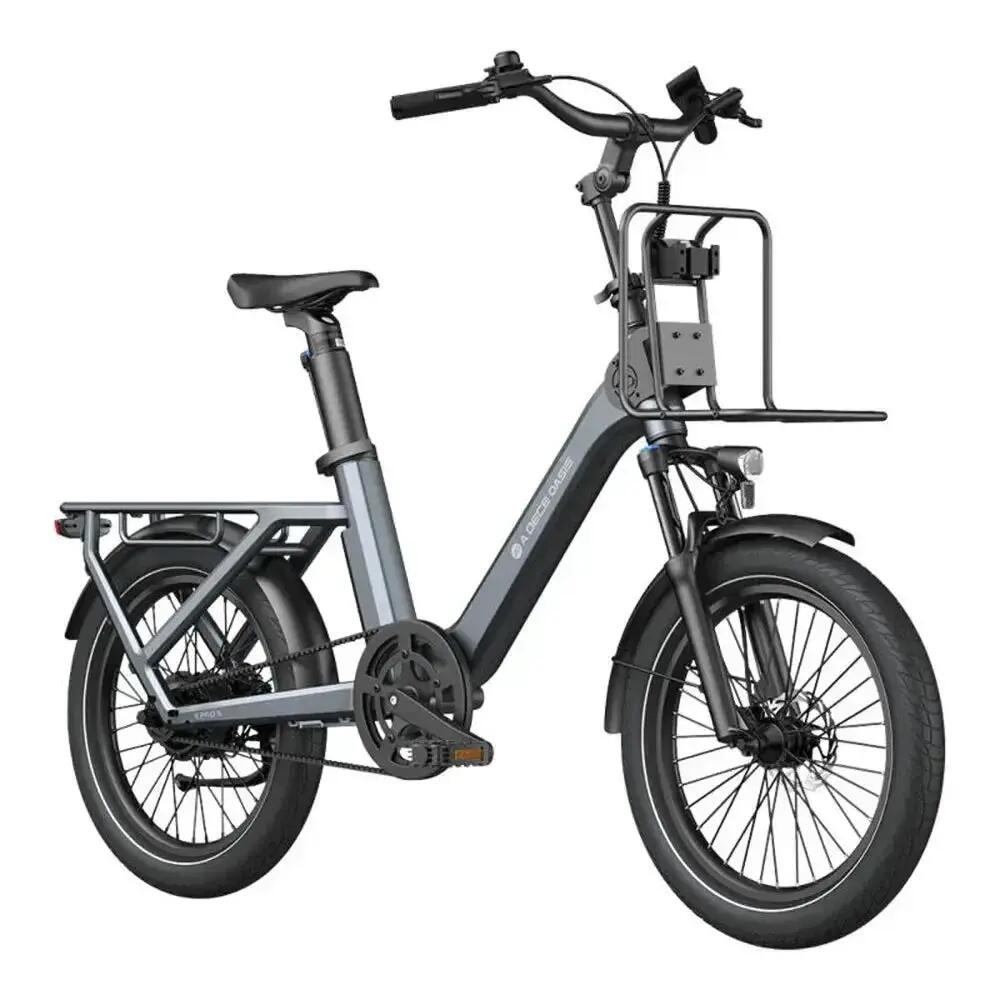 Air One Ultra - Elektrische fiets - 20 inch - 250W - riemaandrijving - Grijs 3/5