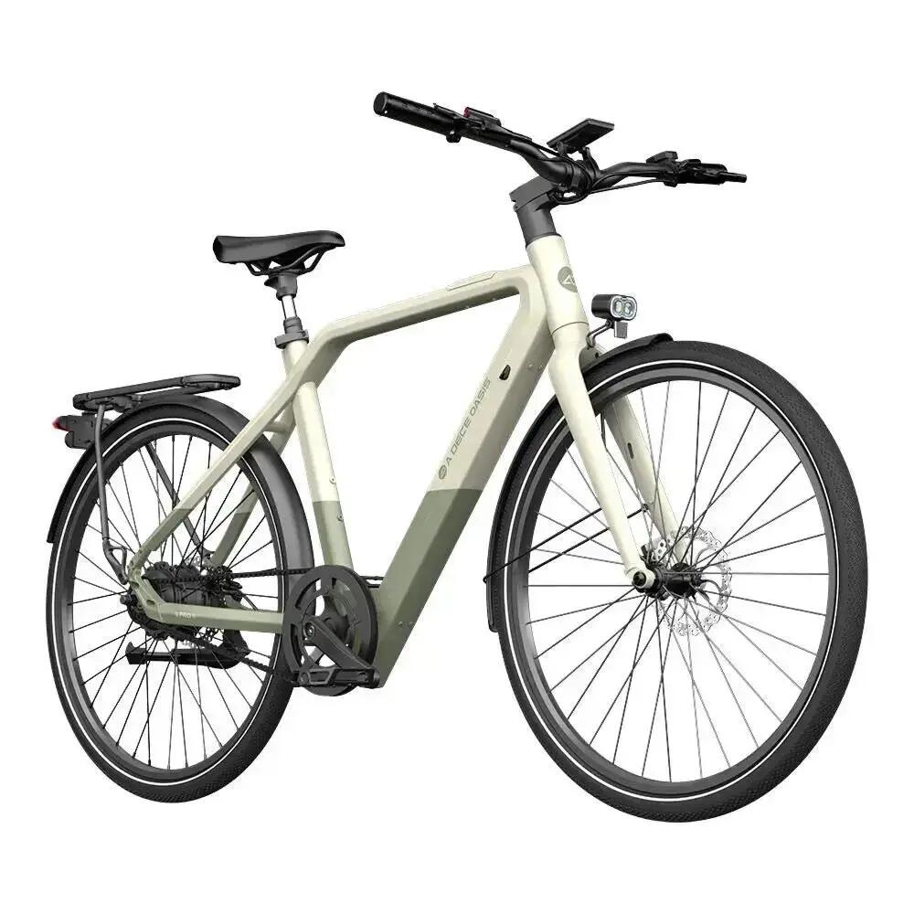 Air 30 Pro - Elektrische fiets - 28 inch - 250W - riemaandrijving - Groen 3/5