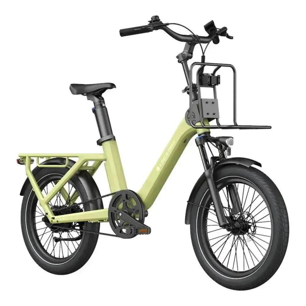 Air One Ultra - Elektrische fiets - 20 inch - 250W - riemaandrijving - Geel 3/5