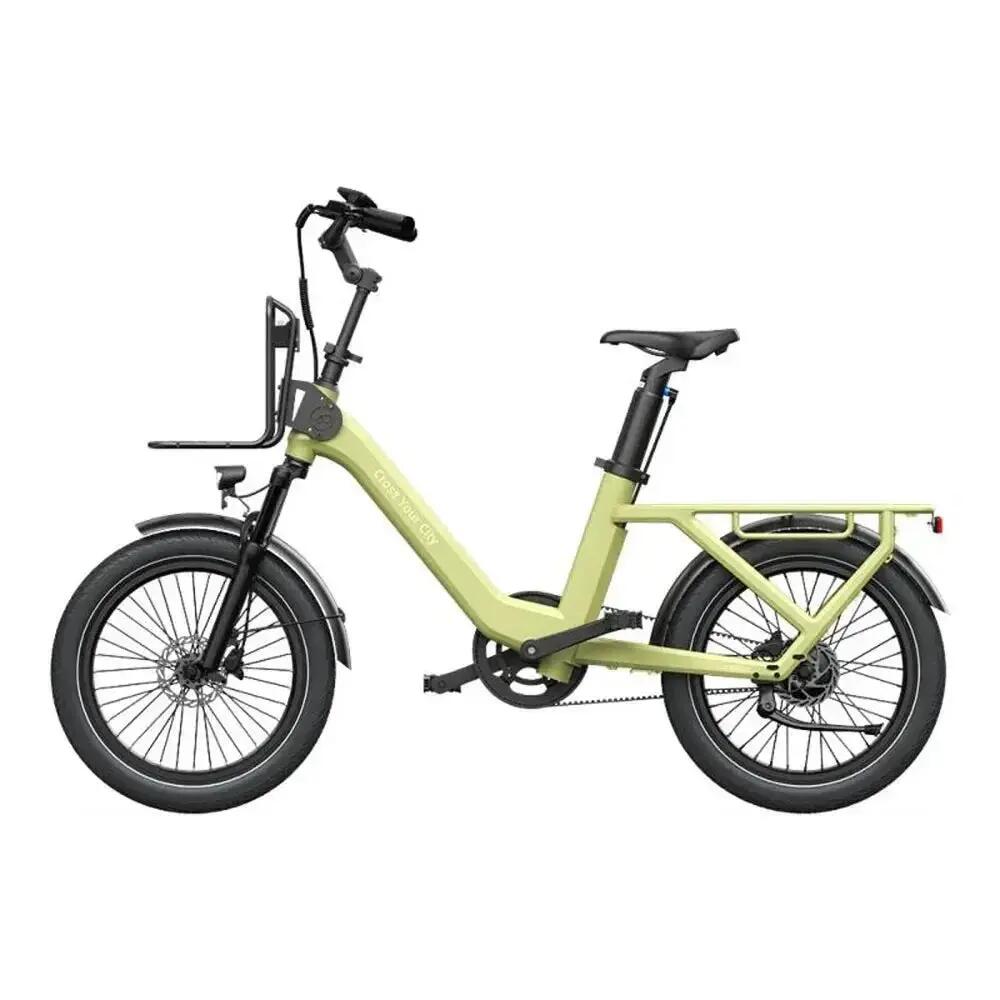 Air One Ultra - Elektrische fiets - 20 inch - 250W - riemaandrijving - Geel 2/5