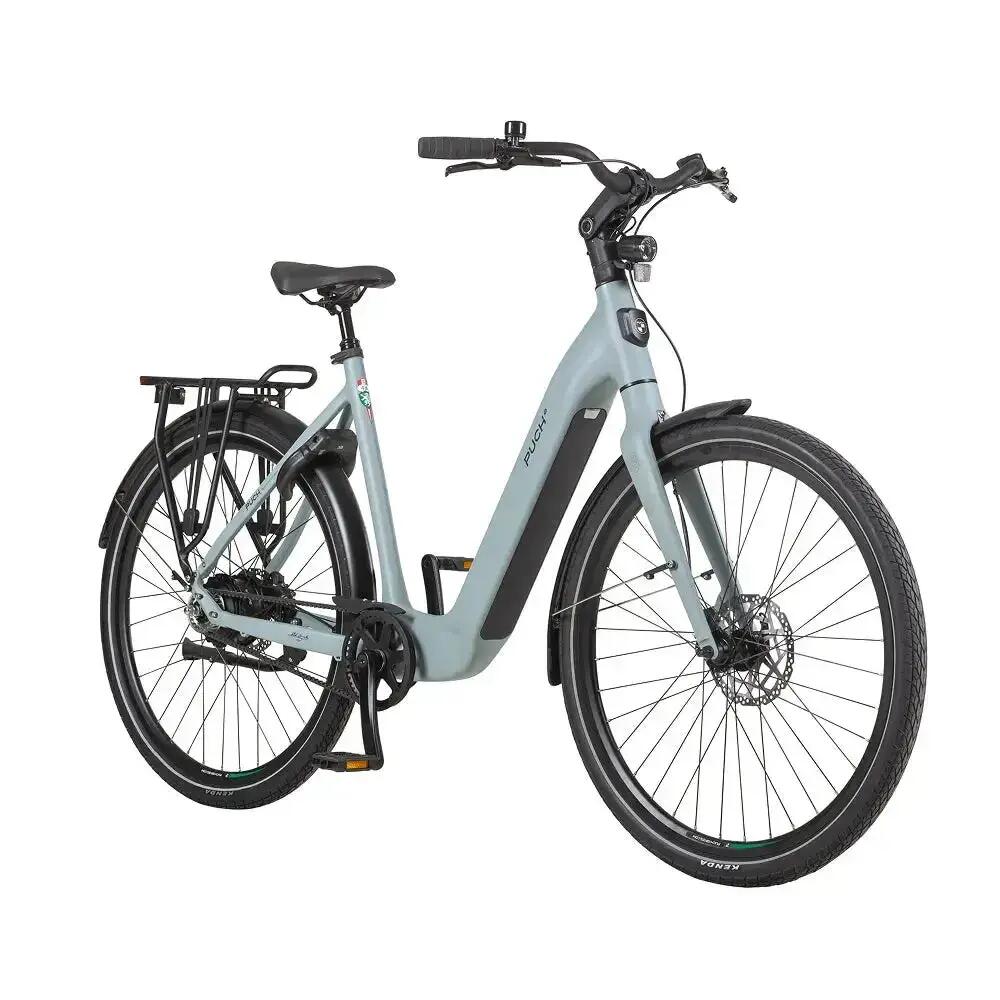 E-Nova - Elektrische fiets - 28 inch - 540Wh - Lage instap - Licht mintgroen 2/7