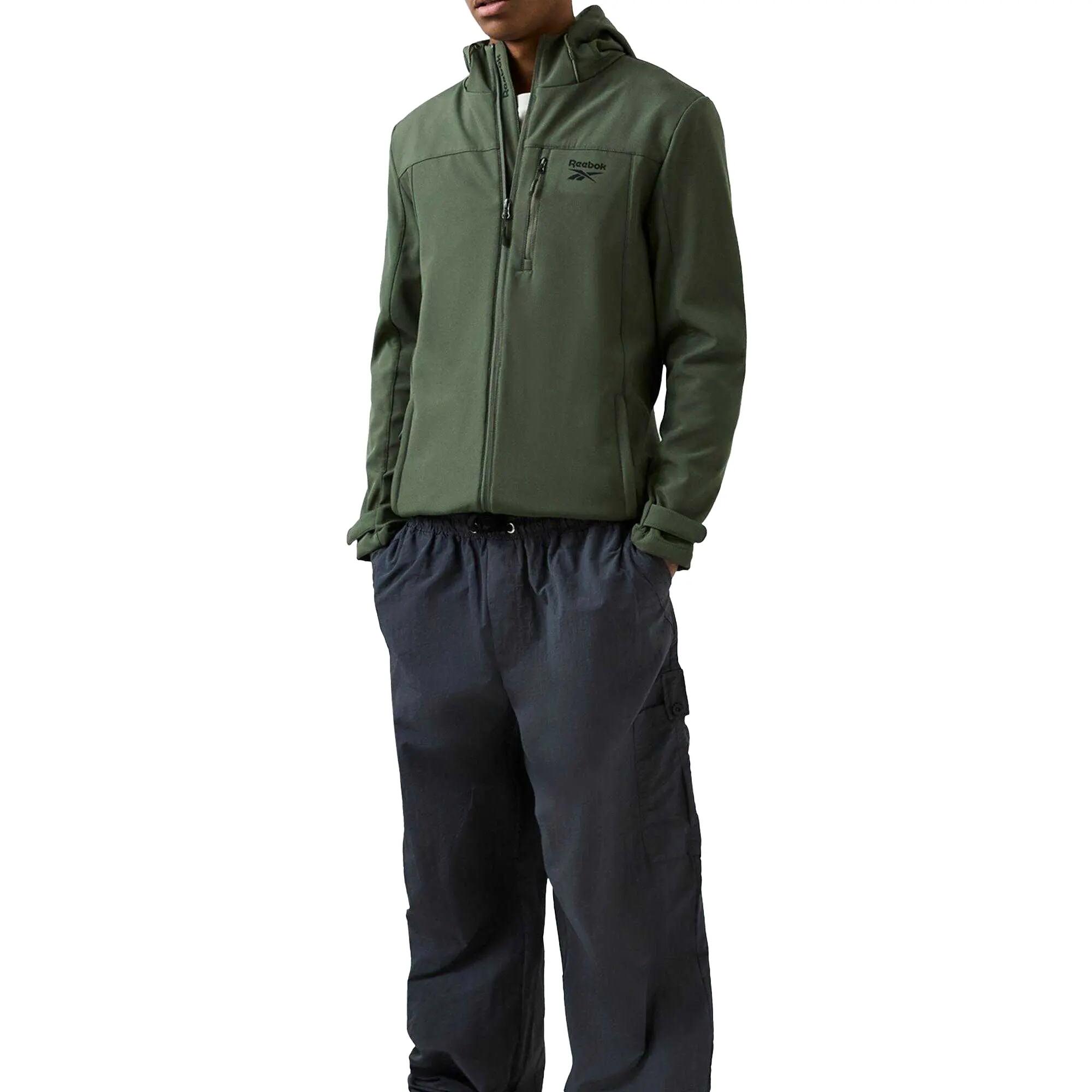 "Compton" Softshelljacke für Herren Dunkelgrün 4/5