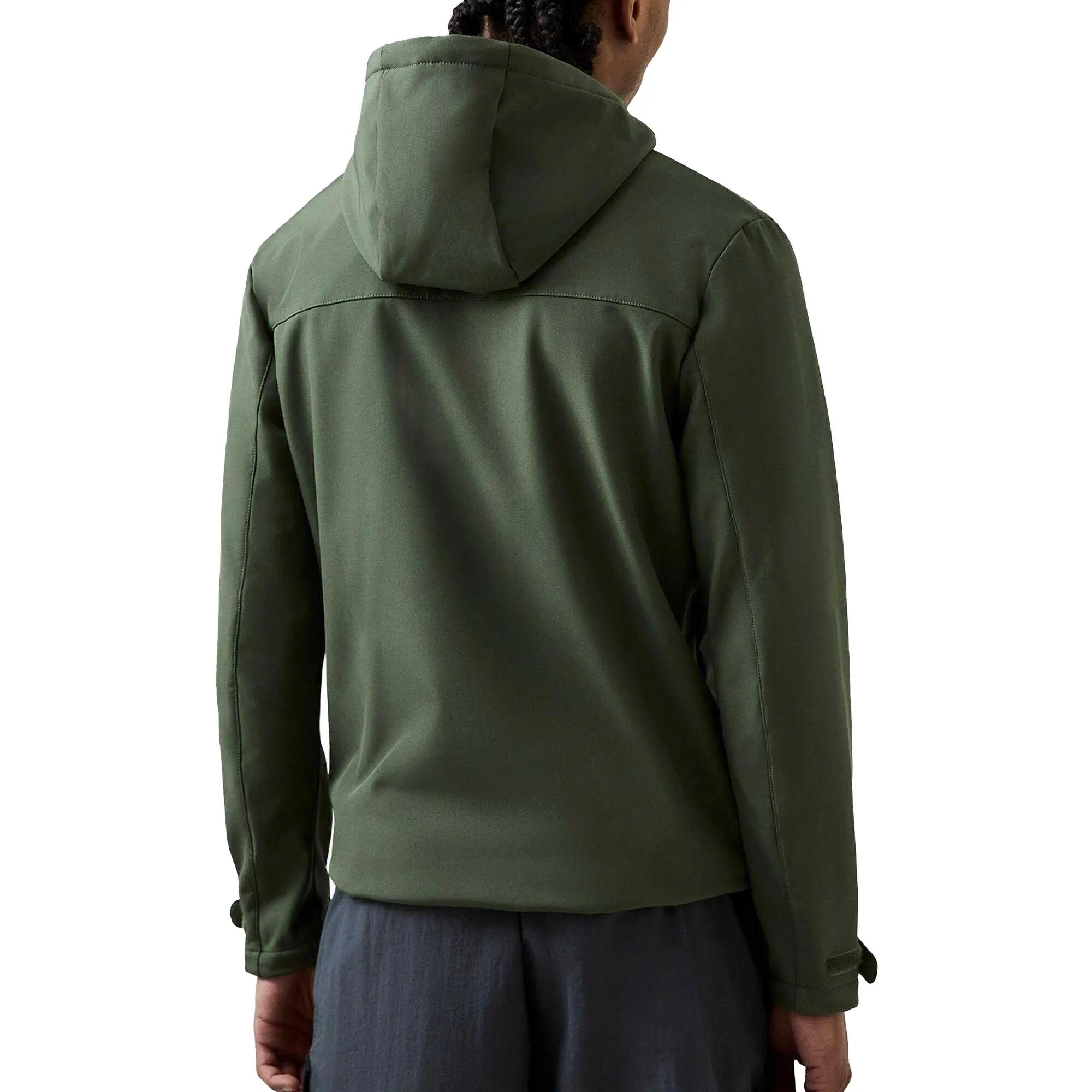"Compton" Softshelljacke für Herren Dunkelgrün 2/5