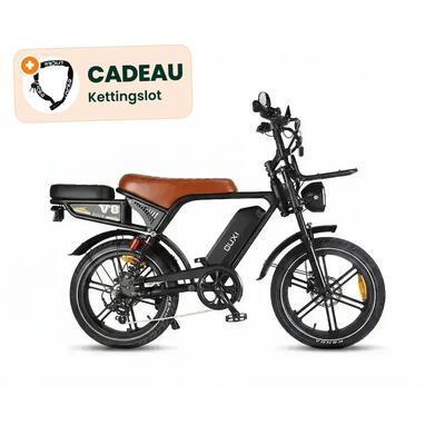 V8 ultra - elektrische fatbike - 20 inch - 250w - 720wh accu - zwart