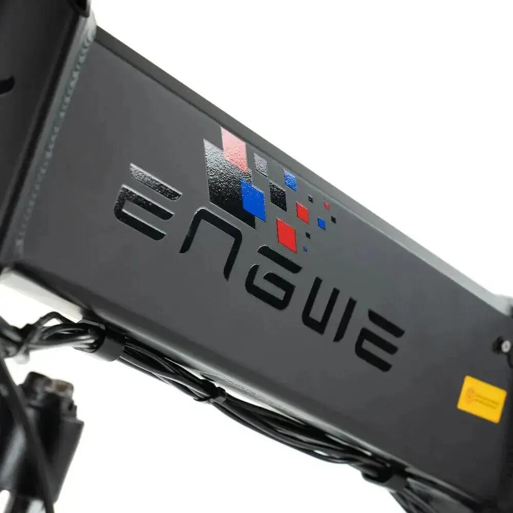 Engine X - Elektrische Vouwfiets - 20 inch - Zwart - Kettingslot cadeau 6/7