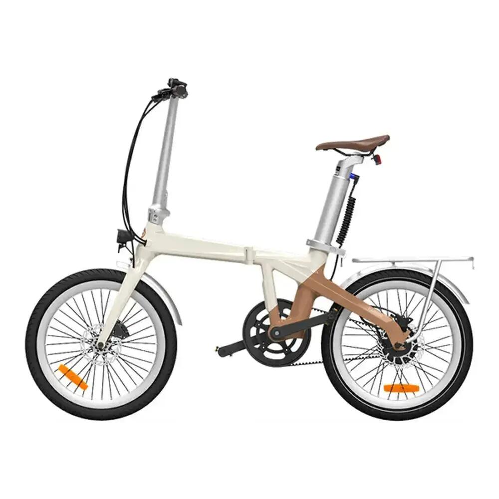 Air Carbon - Elektrische vouwfiets - 20 inch - 250W - 16 kg - Beige 2/5