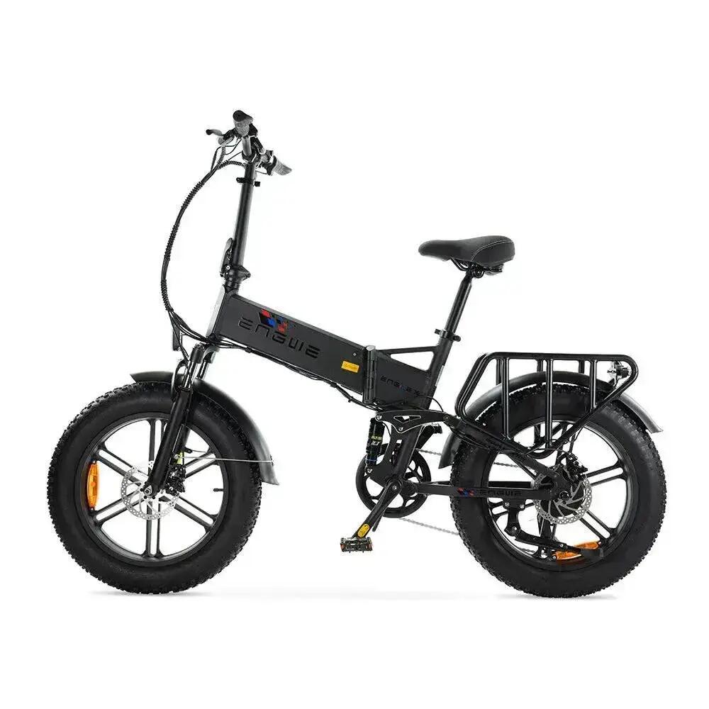 Engine X - Elektrische Vouwfiets - 20 inch - Zwart - Kettingslot cadeau 2/7