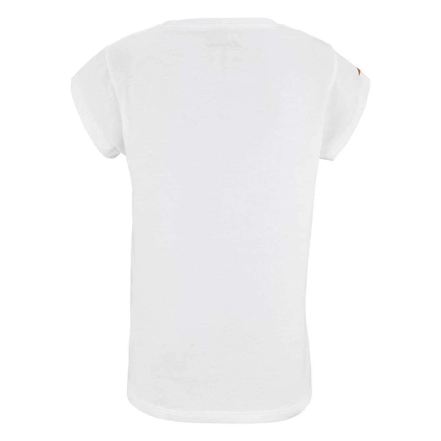 T-shirt - sport - fille - coton - exercise tee - blanc 2/2