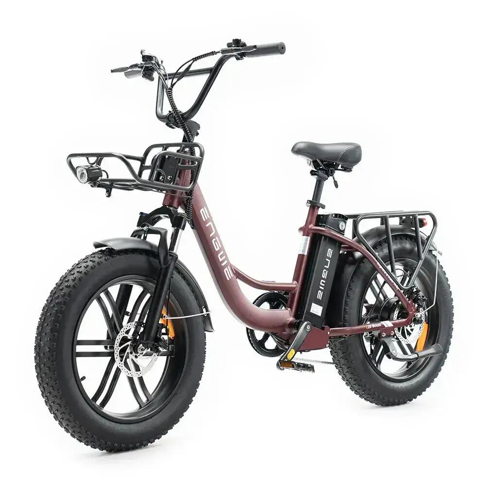 L20 Boost - Elektrische Fatbike - 20 inch - Rood - Kettingslot cadeau 4/7