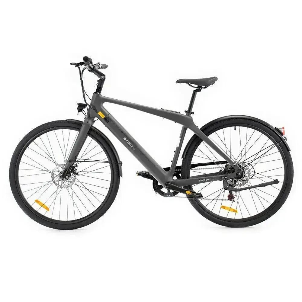 Mapfour N1 air - Elektrische Fiets - 28 inch - Grijs - Kettingslot cadeau 5/7