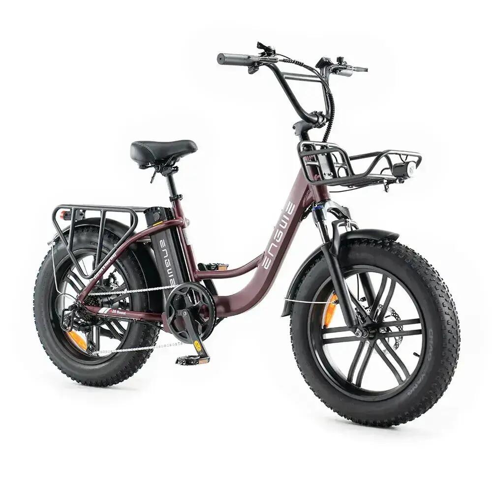 L20 Boost - Elektrische Fatbike - 20 inch - Rood - Kettingslot cadeau 2/7
