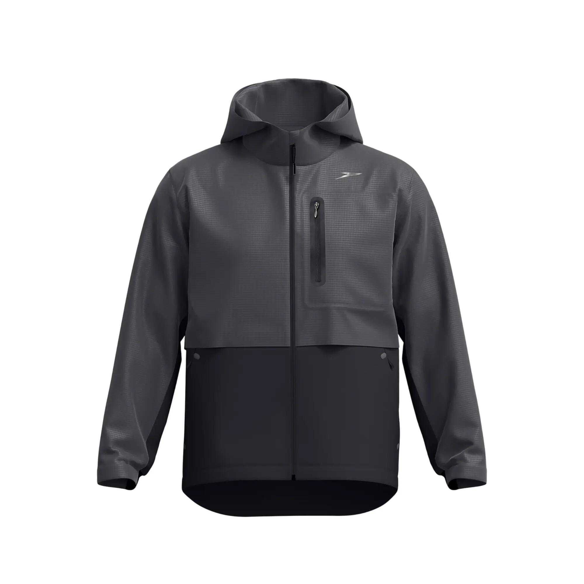 Veste Bicolore, Légère Et Extensible À Capuche PRO Homme (Noir) 2/7