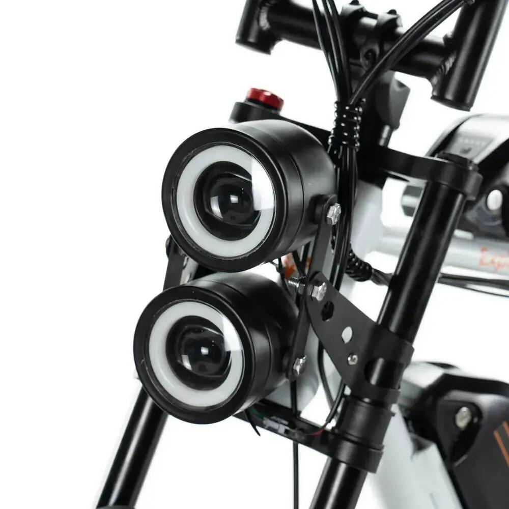 ENGWE M20 - Elétrica Fatbike - Dobro Bateria - Branco 5/7