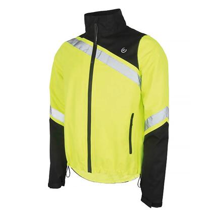 WOWOW - Veste Cyclisme Imperméable Réfléchissante Homme Femme