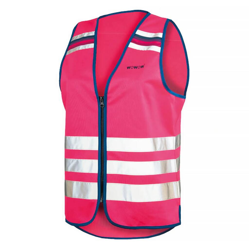 Ladies Lucy Pink Hi Vis Reflective Cycling Vest