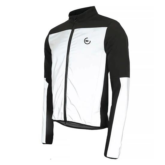 WOWOW - Santiago Kurtka Rowerowa Unisex Odblaskowa Wiatroszczelna