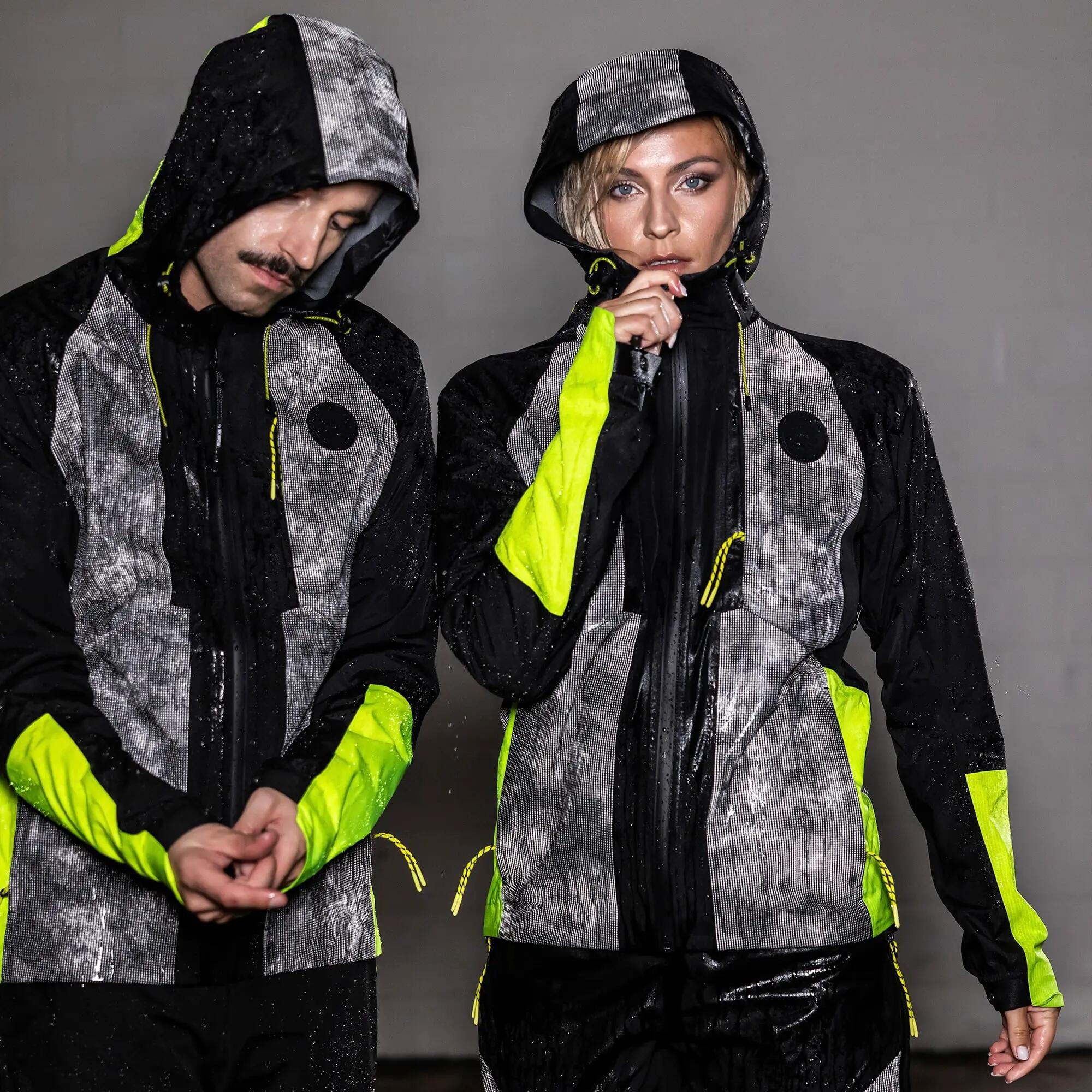 WOWOW - Chaqueta ciclismo Etna hombre mujer impermeable reflectante 5/5