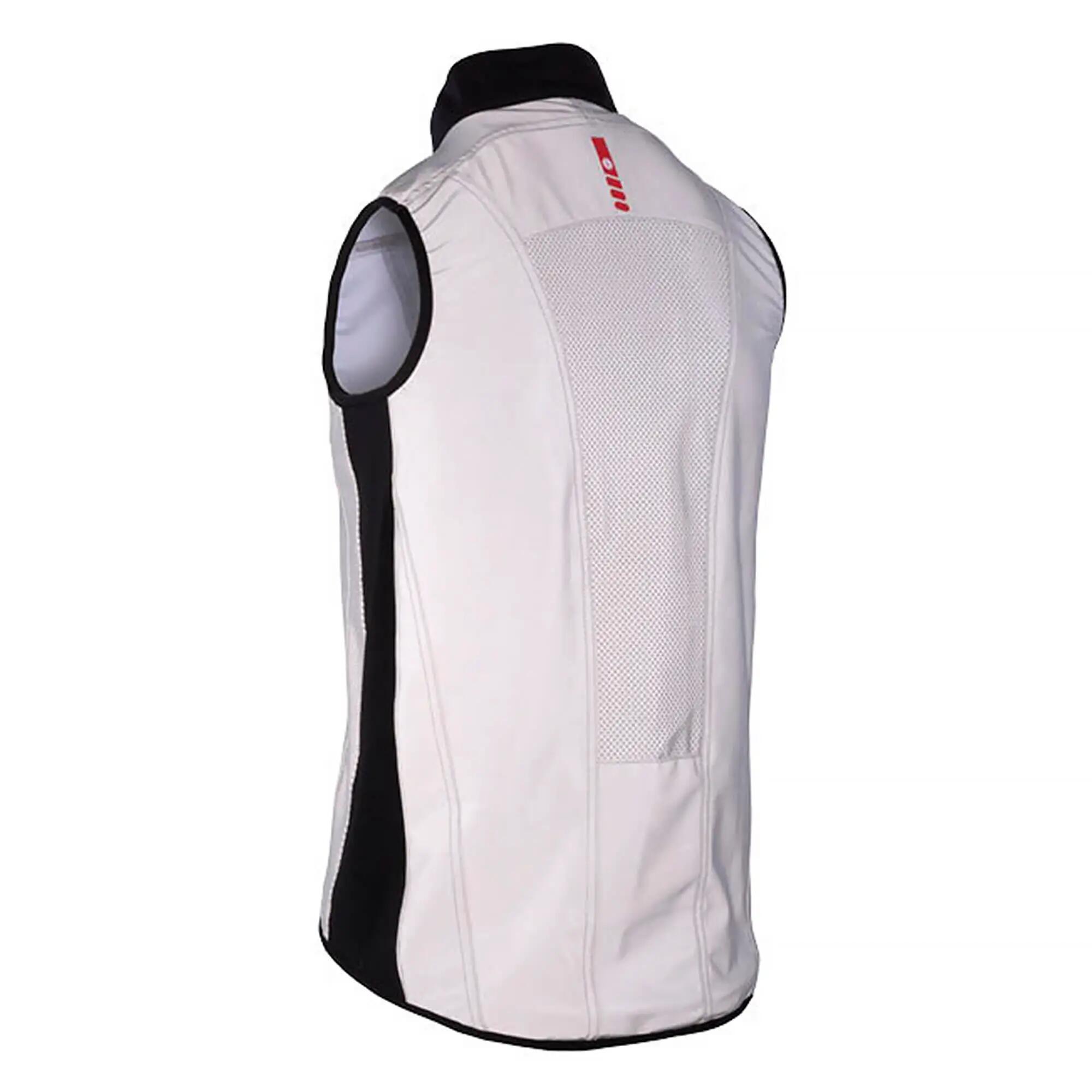 WOWOW - Gilet Cyclisme Entièrement Réfléchissant Coupe-Vent Déperlant 2/5