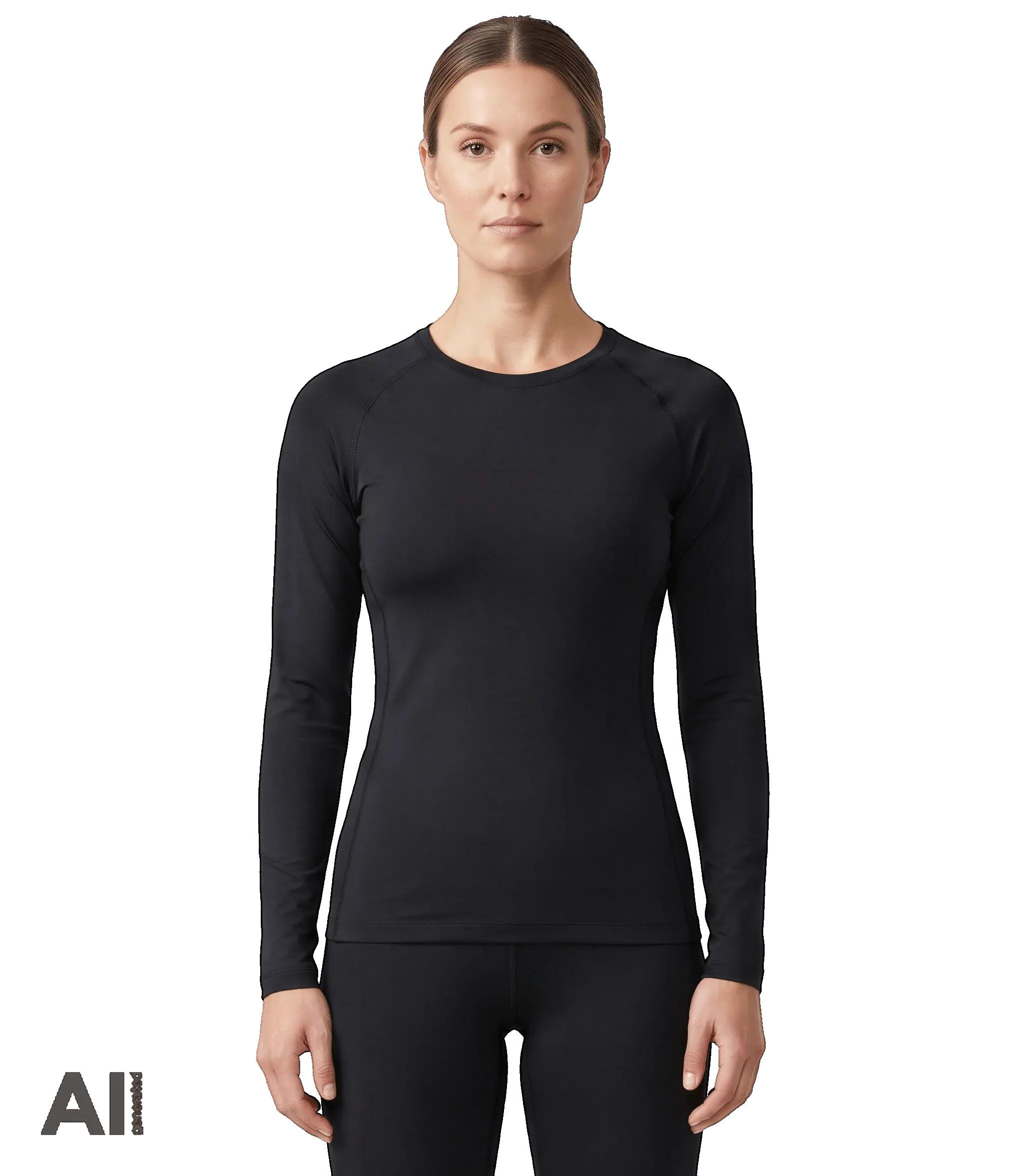 W SHIRT L/S TRANSTEX MERINO 200 3/4