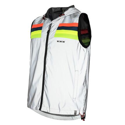 WOWOW - Sportowa Kurtka Rowerowa Unisex W Pełni Odblaskowa