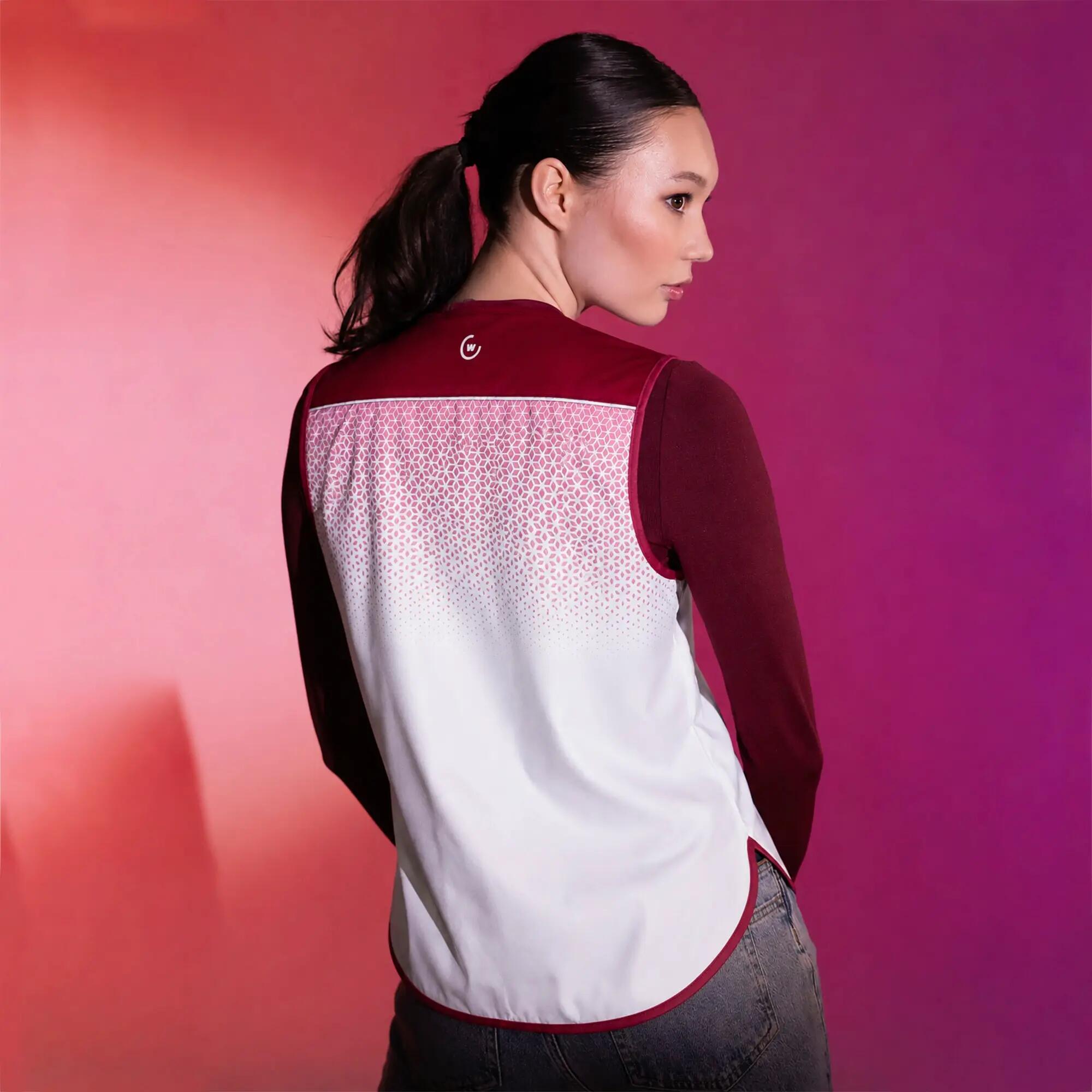 WOWOW - Dames Yara Volledig Reflecterend Winddicht Fietsgilet 5/5