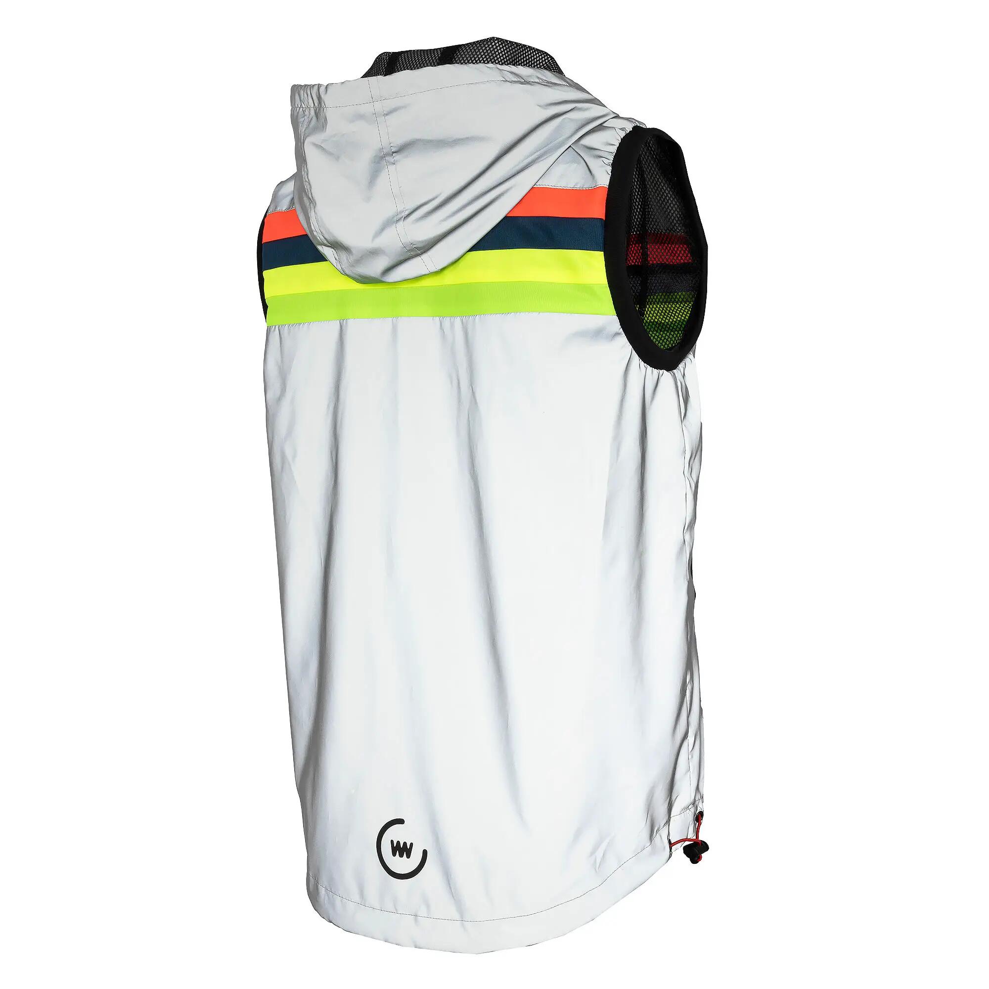 WOWOW - Veste Cyclisme Sport Haute Visibilité Entièrement Réfléchissante 2/5