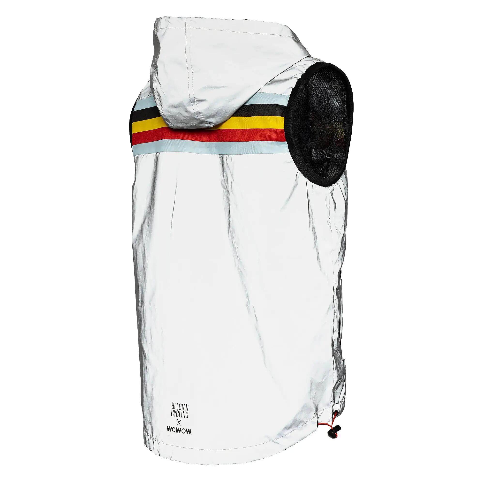 WOWOW - Veste Cyclisme Entièrement Réfléchissante Homme Femme 2/5