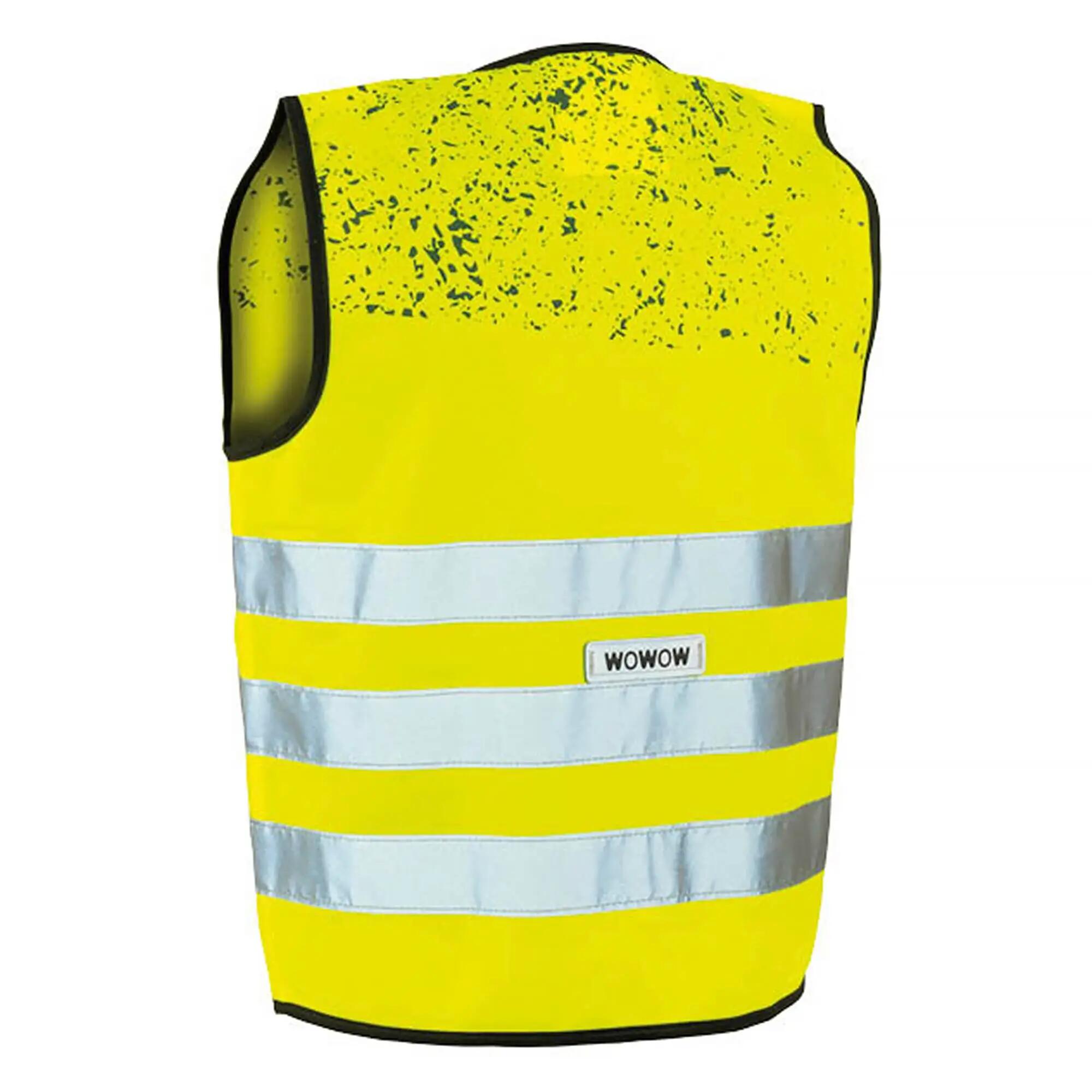 WOWOW - Gilet Enfant Schlamm Jaune Réfléchissant Haute Visibilité École 2/5