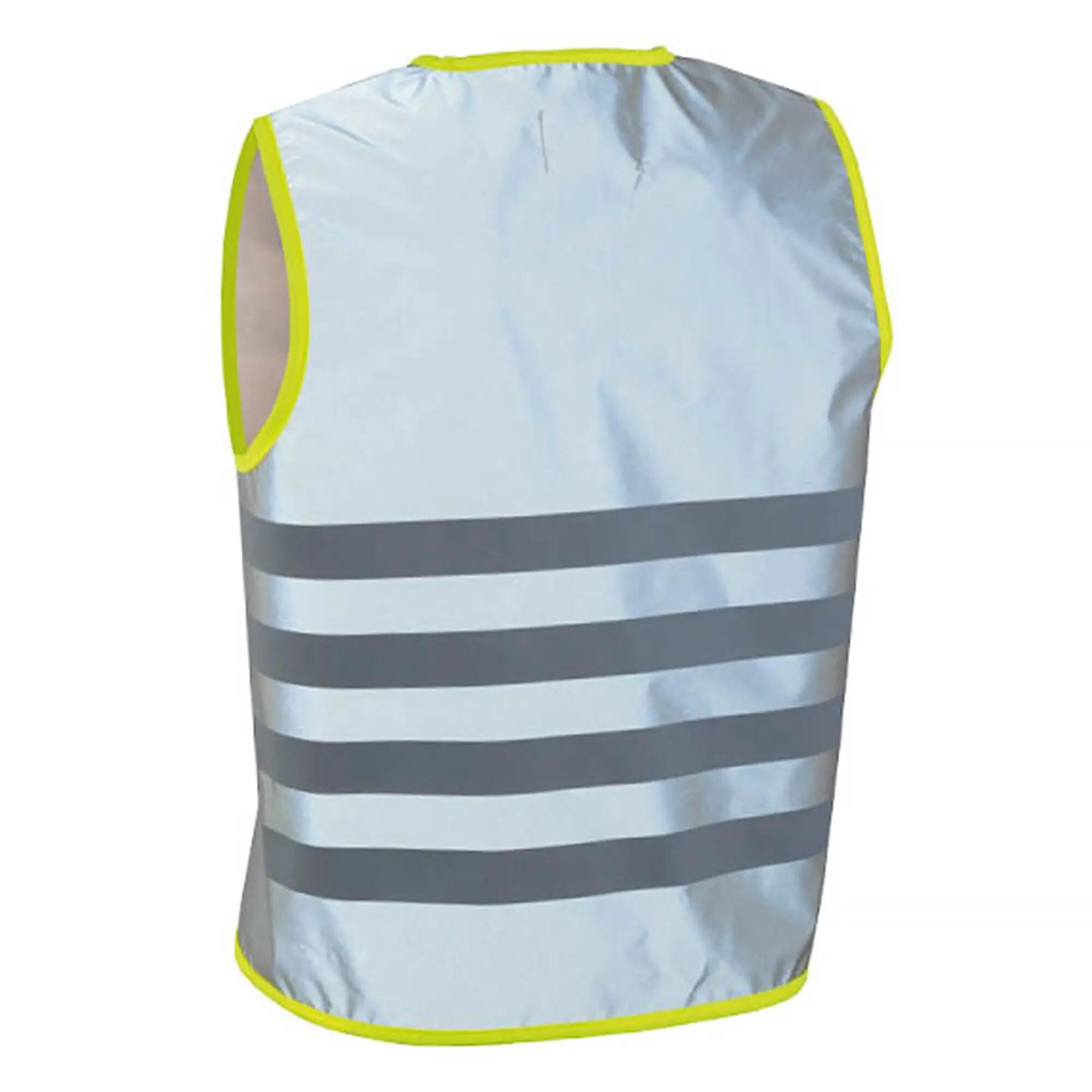 WOWOW - Gilet Enfant Jaune Entièrement Réfléchissant Haute Visibilité 2/5