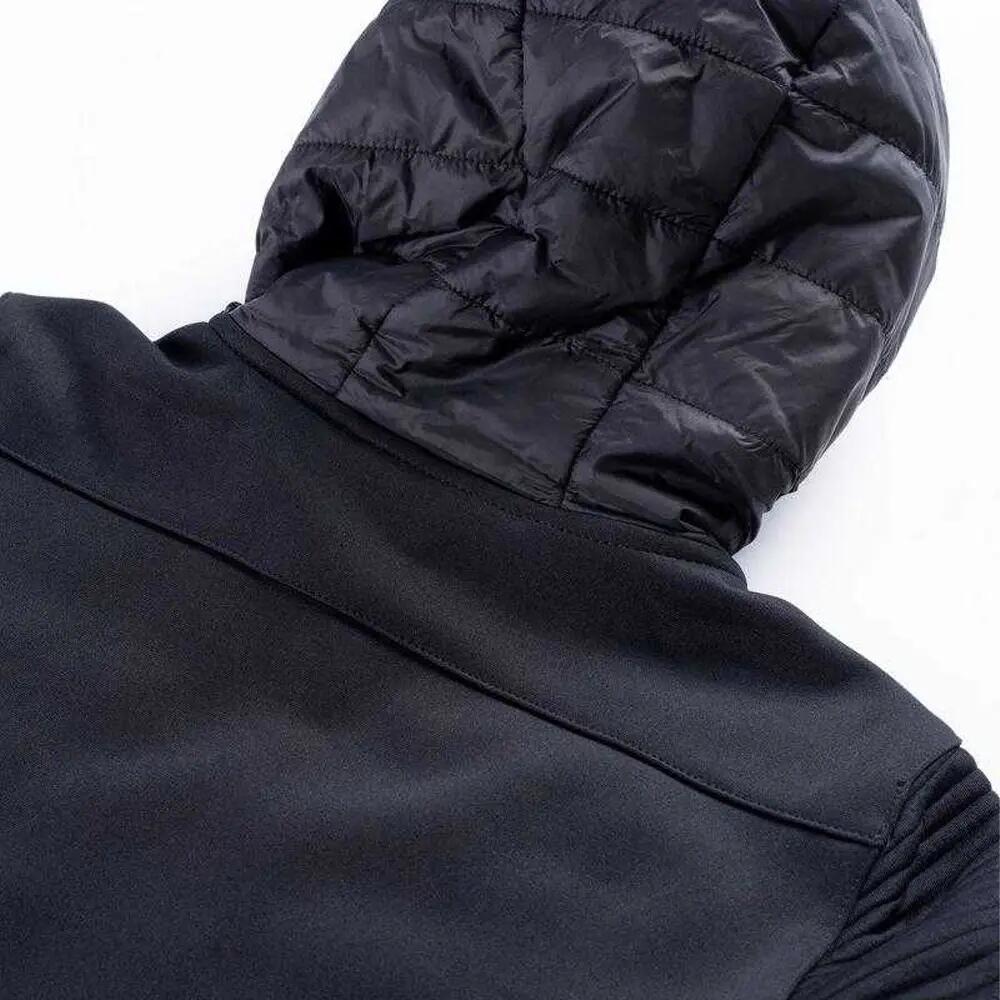 Casaco híbrido acolchoado Guelo para senhora (Preto) 4/7