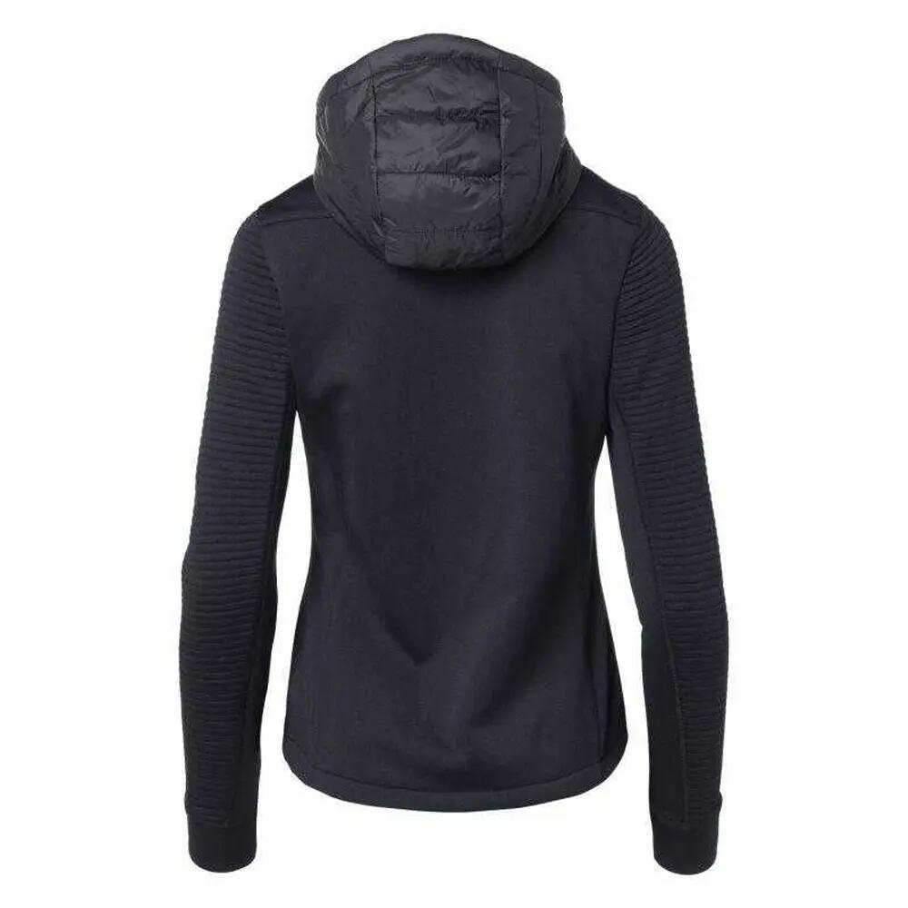 Casaco híbrido acolchoado Guelo para senhora (Preto) 2/7