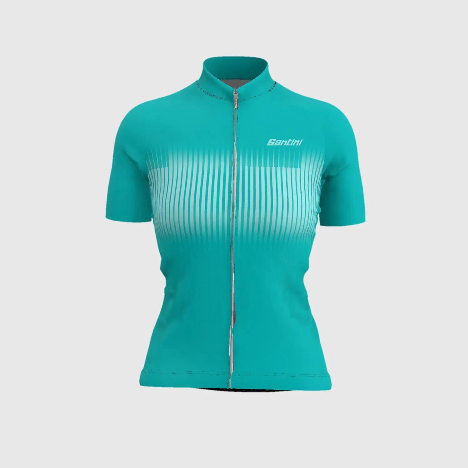 CLOE WOMEN'S SHORT SLEEVE JERSEY - Acqua 1/4