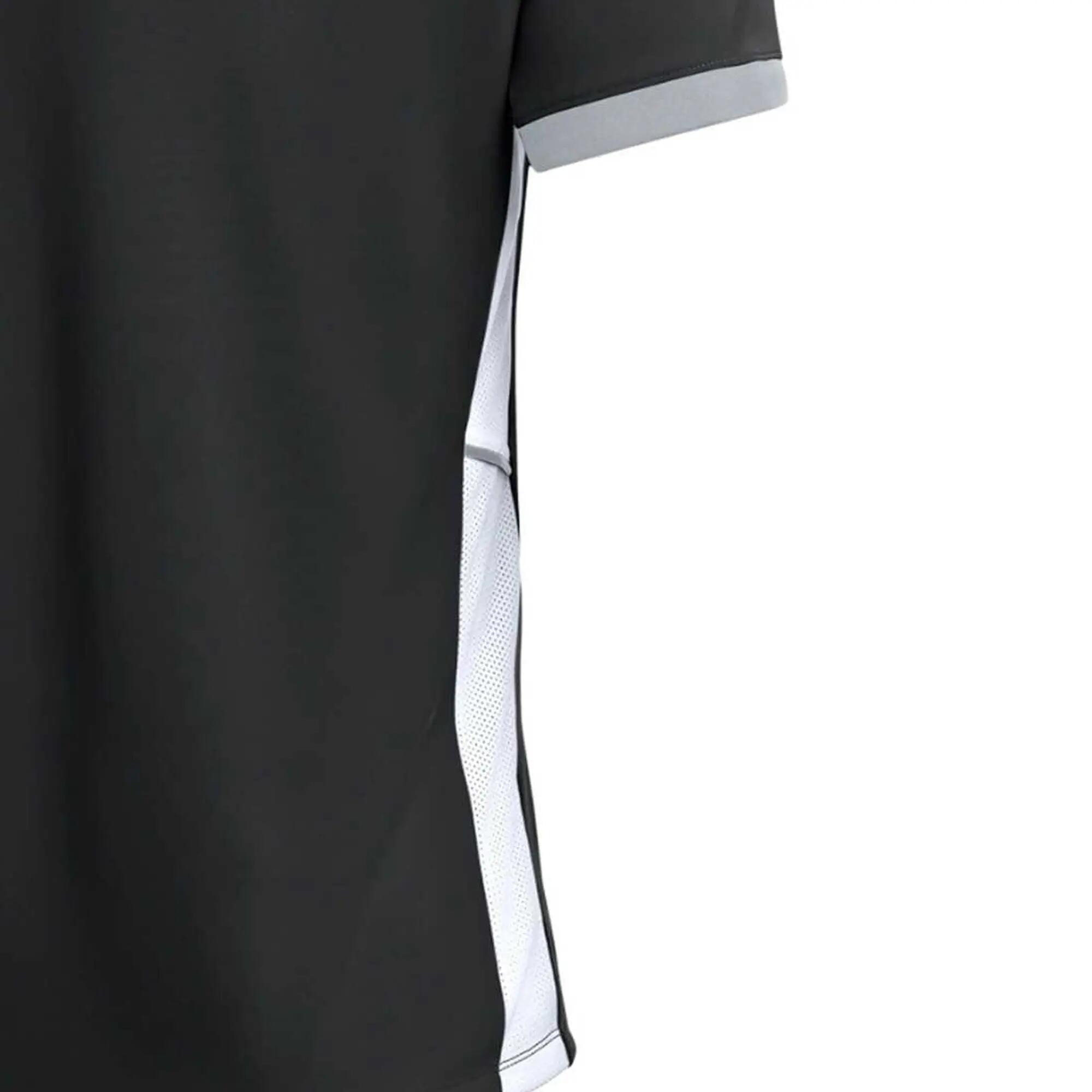 Heren DriFit Academy 25 Poloshirt met korte mouwen (Zwart) 4/4