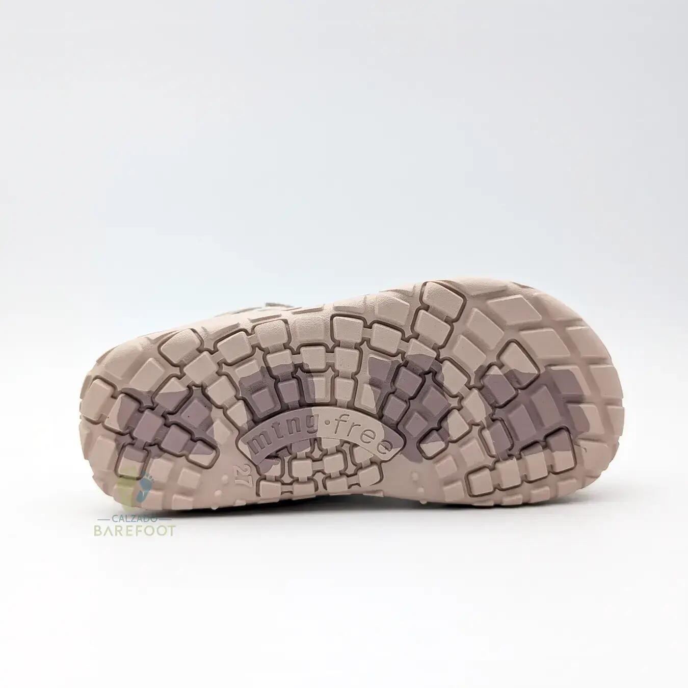 BOTINES Niños barefoot MTNG KIDS Free rivery Rosa 6/7