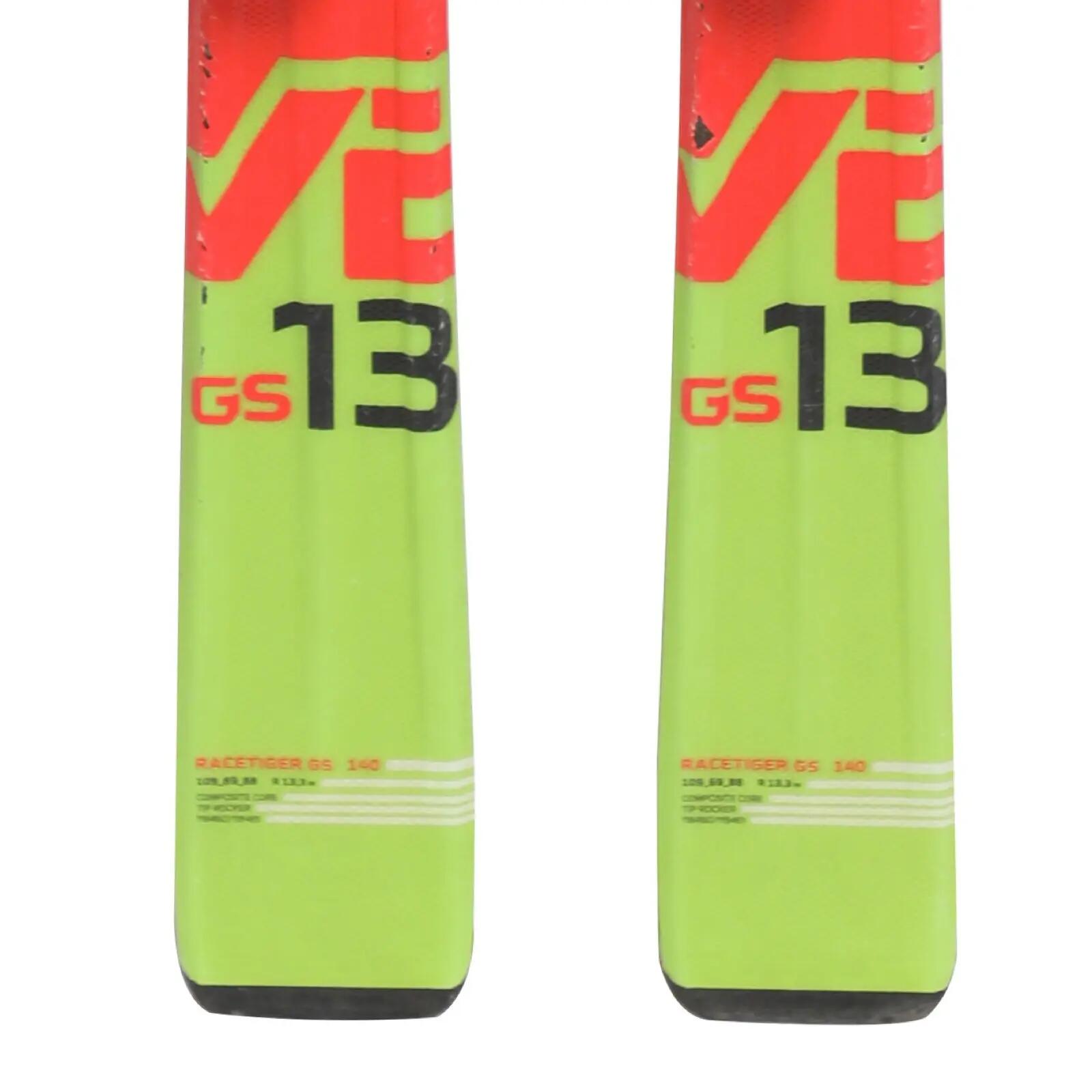 RECONDITIONNE - Ski Junior Volkl Racetiger Gs + Fixations 4/4