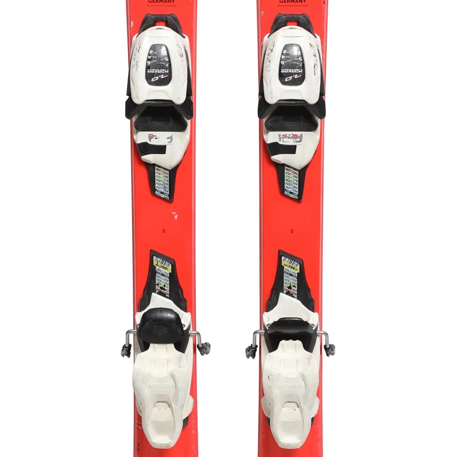 RECONDITIONNE - Ski Junior Volkl Racetiger Gs + Fixations 3/4