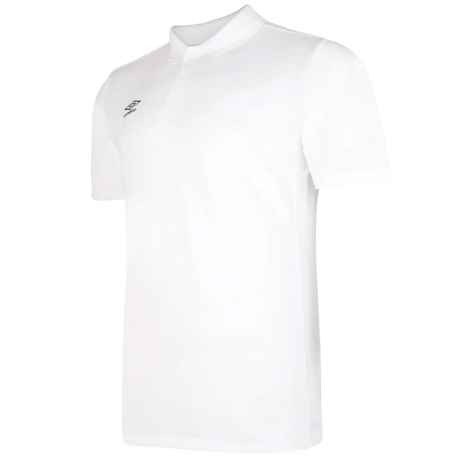 Polo ESSENTIAL Garçon (Blanc / Noir) 4/4