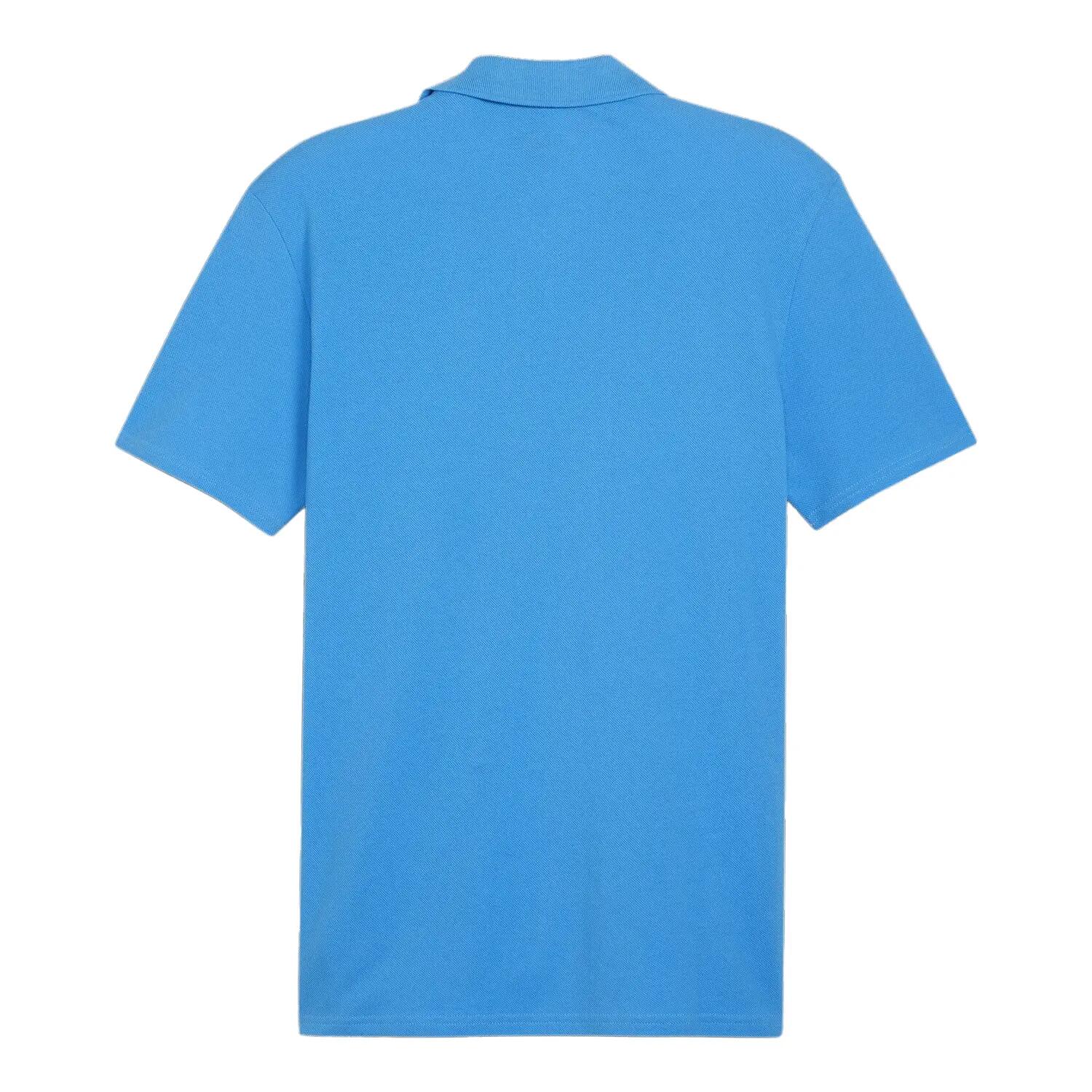 Heren Team Goal Casuals Poloshirt (Blauw) 2/2