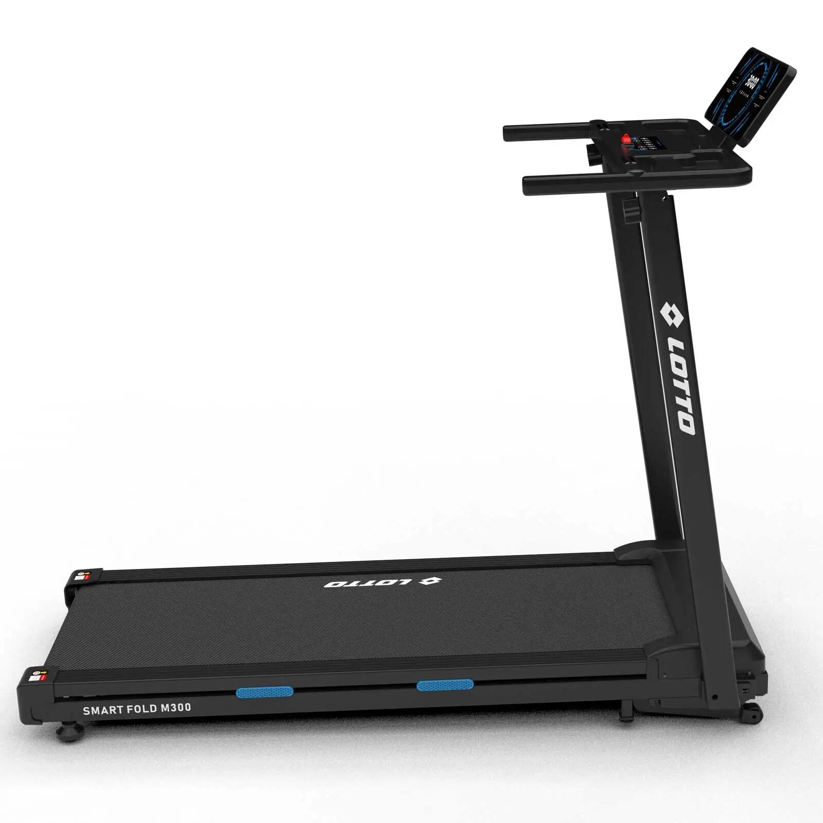 Tapis de course Lotto Smart Fold 300 4 en 1, 100 % pliable, inclinaison auto 9/16