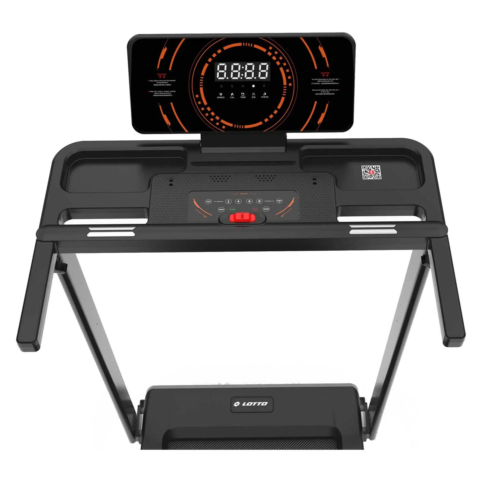 Tapis de course Lotto Smart Fold 200, 4 en 1, 100 % pliable, 2 CV, 12 km/h, APP 3/16