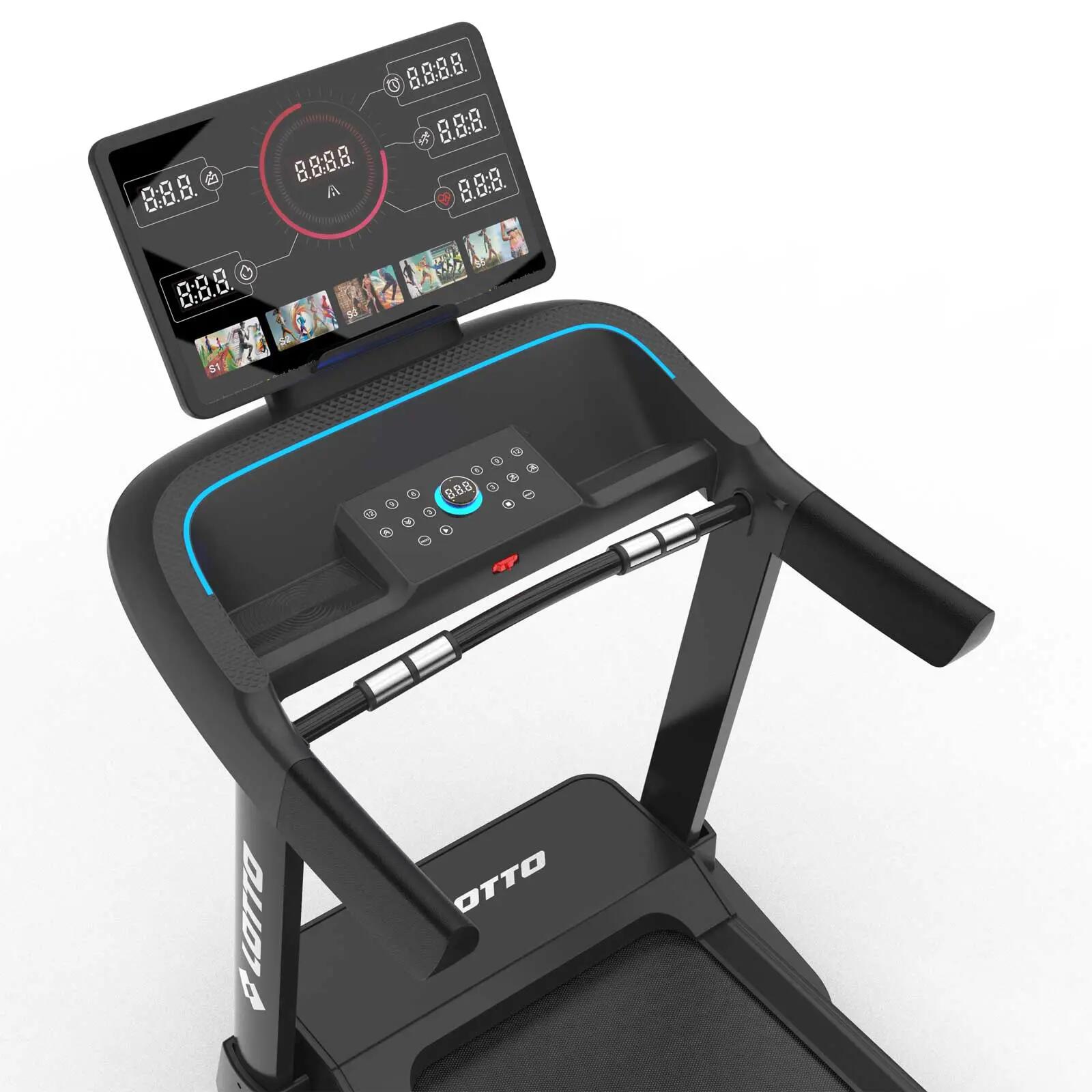 Cinta de correr Lotto Perform M1000, 4 CV, 22 km/h, inclinación de 20 niveles 3/15
