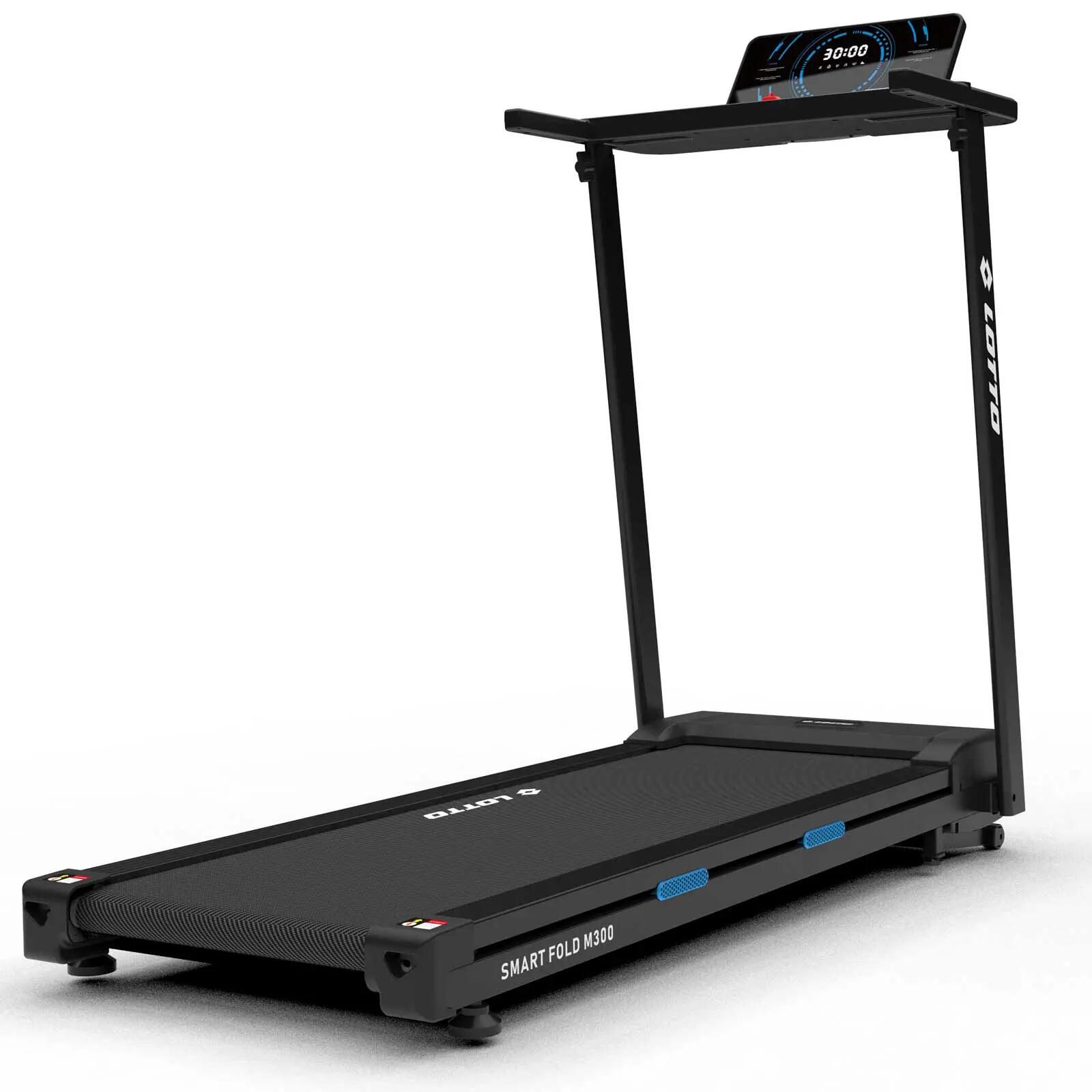 Tapis de course Lotto Smart Fold 300 4 en 1, 100 % pliable, inclinaison auto 13/16