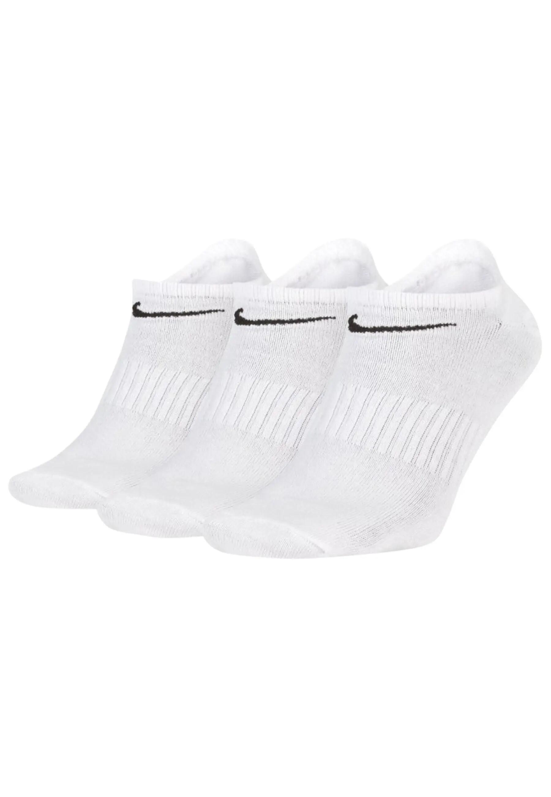 Calzini NoShow Uomo Misura Confezione 3 Nike Bianco 6/8