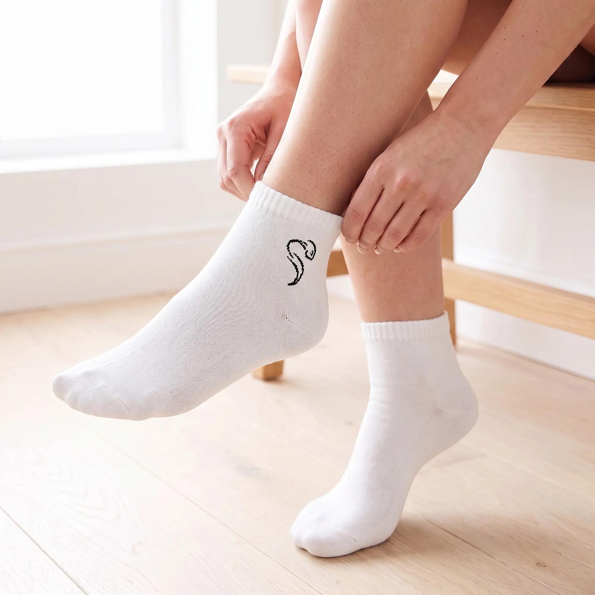 Damen Herren Sport Freizeit Quarter Sportsocken Baumwolle knöchelhoch 12 Paar 7/15