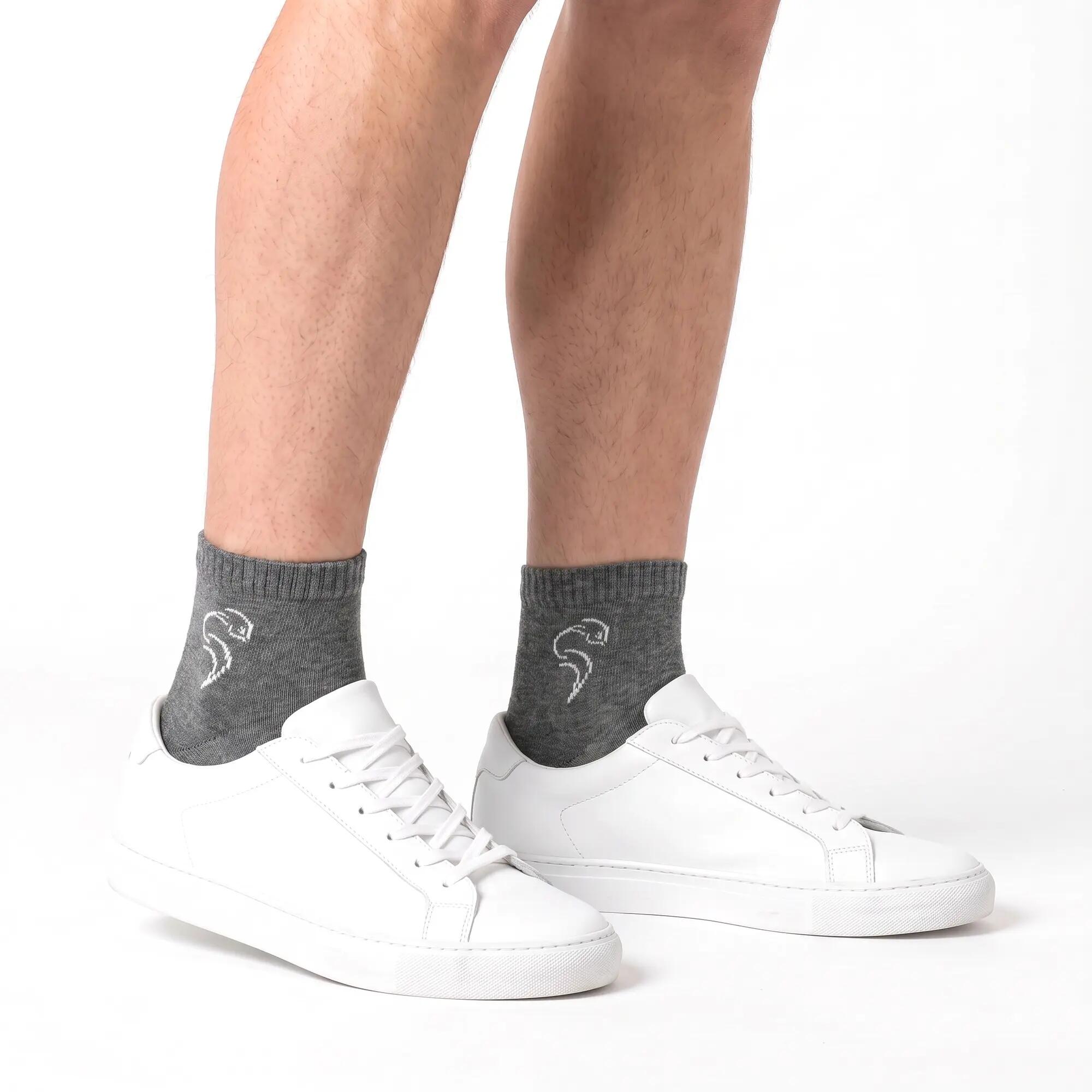 Damen Herren Sport Freizeit Quarter Sportsocken Baumwolle knöchelhoch 12 Paar 5/15