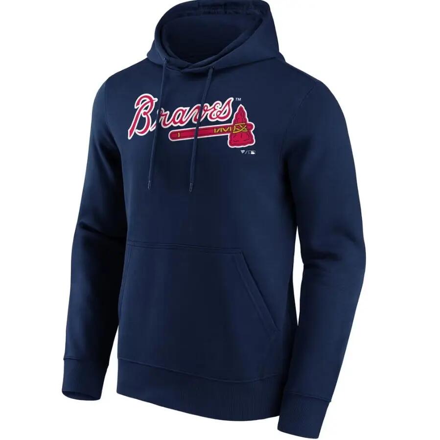Felpa New Era MLB ATLBRA Navy 4/6